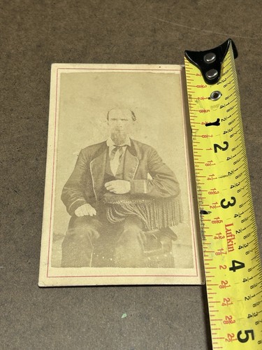 FOTO D'EPOCA EPOCA 1800 DELL'UOMO CON FOTOGRAFO INFO SUL RETRO - Foto 13 di 13