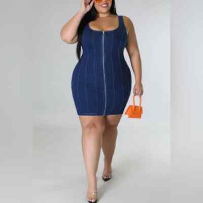 Dare Me Denim Dress (Plus Size) | eBay Dare Me Denim Dress (Plus Size) | eBay