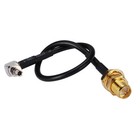 RP SMA żeński na CRC9 pigtail kabel RG174 15cm do Huawei 3G USB E160G E169G