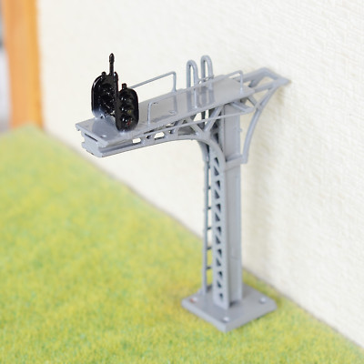 O Scale 1:48 Cantilever Block Signal Tower - Prewired LEDs, Black Brass-467946