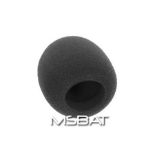 Microphone Foam Ball-Type Mic Windscreen - Black SM58