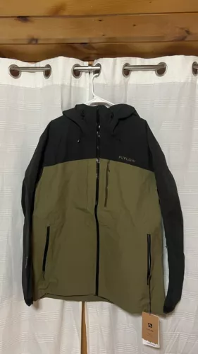 Flylow Quantum Pro Jacket 2025 -- Men's XL -- Brand New -- Capers/Black