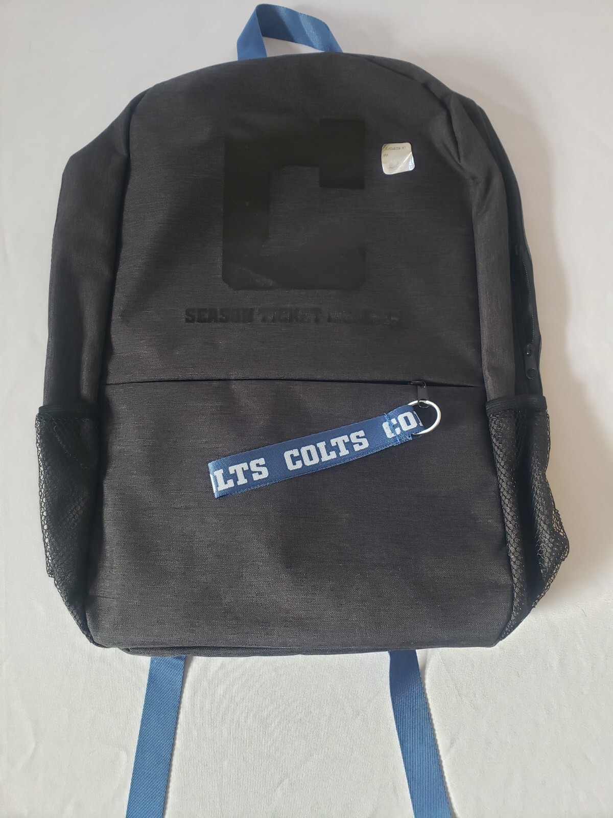 Indianapolis COLTS Season Ticket Holder BACKPACK Mesh Pockets BRAND NEW indianapolis-colts-season-ticket-holder-backpack-mesh-pockets-brand-new