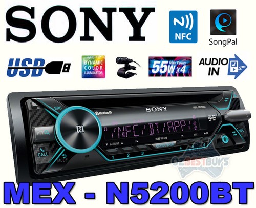 Sony Single Din Bluetooth Car Stereo CD 