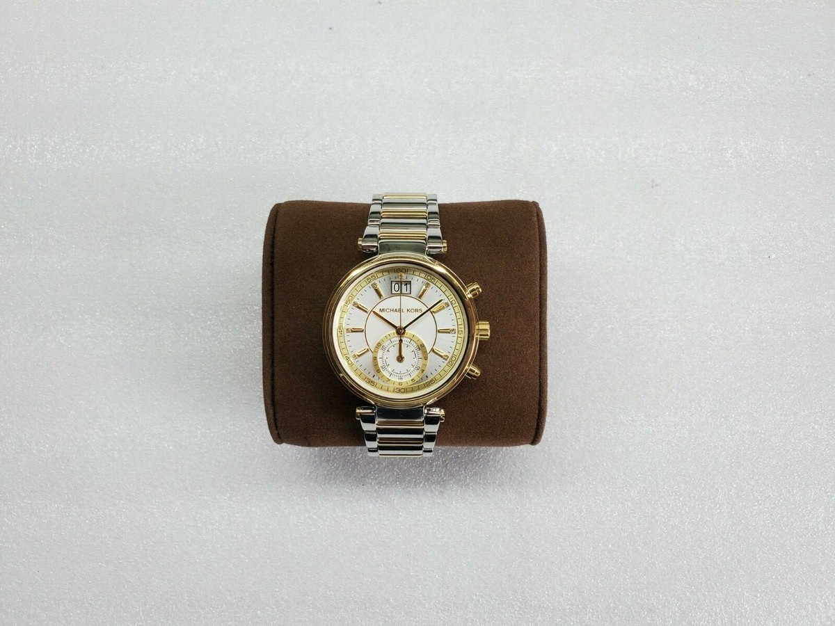 MICHAEL KORS SAWYER CHRONOGRAPH DATE ST.STEEL WOMEN'S WATCH