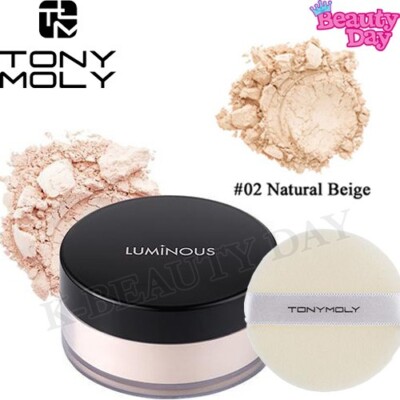 TONY MOLY Luminous Perfume Face Powder #02 Natural Beige 15g Face Loose Powder