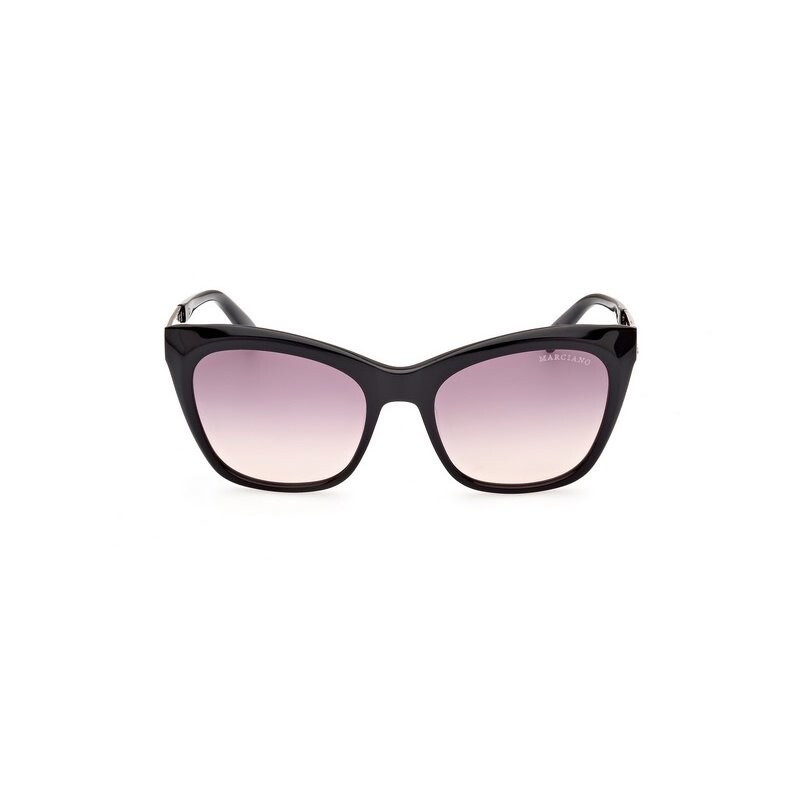 Пластиковая оправа солнцезащитных очков Marciano By Guess GM0805 05Z Black Cat Eye 55-19-140 19090₽