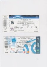 2008/09 Olympique Marseilles v Brann Bergen Champions League Match Ticket