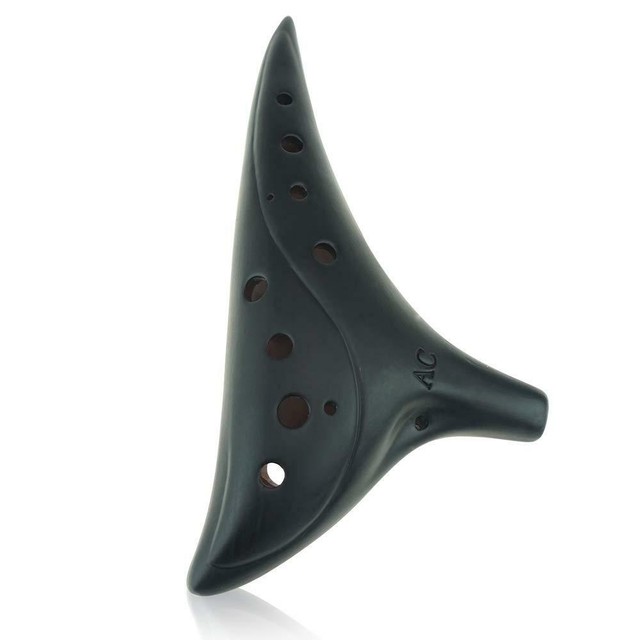 12 Hole Ocarina Alto C Classic Dragon Tooth Style Music Instrument