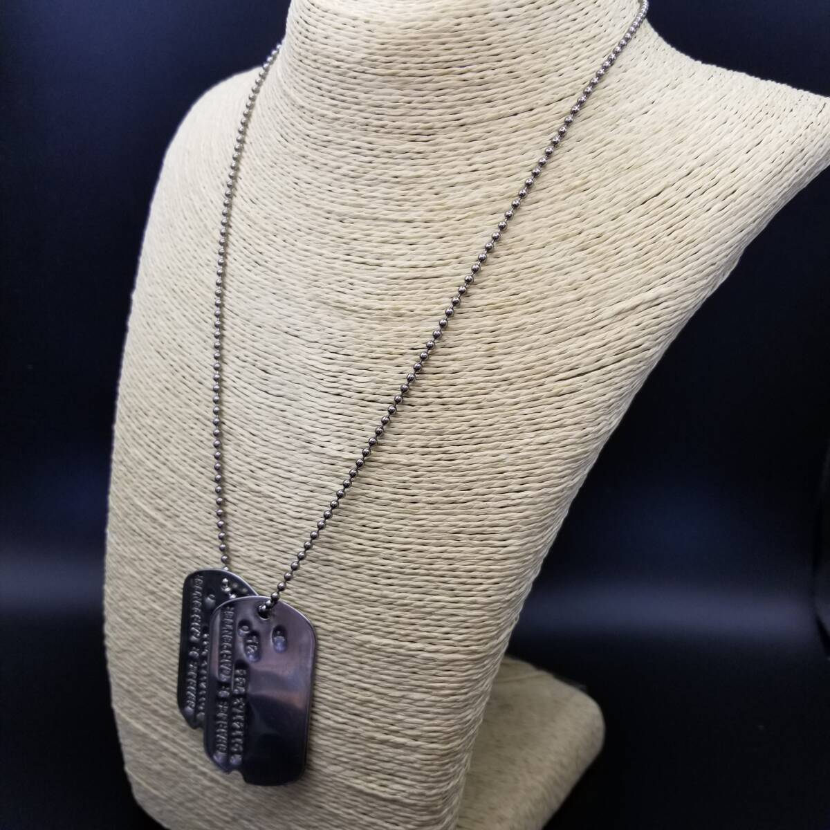 WWII期 ヴィンテージ ドッグタグ ペア ネームプレート US Army ミリ WWII期 ヴィンテージ ドッグタグ ペア ネームプレート US Army