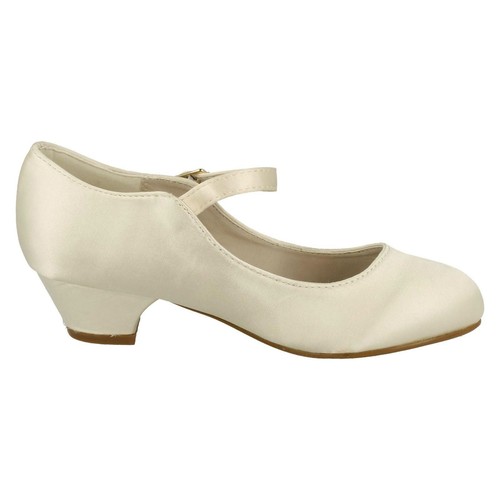 GIRLS H3020 WEDDING/PARTY SHOES (3 COLOURS) By Spot On Retail price - Picture 12 of 25