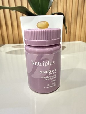 Farmasi Nutriplus Omega-3 Fish Oil Capsules   30 pcs, 42g, EPA & DHA Support