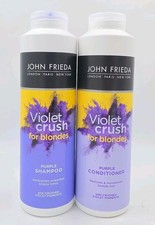 John Frieda Violet Crush Purple Shampoo & Conditioner Bundle 2 x 500ml 14.99 per litre