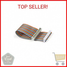 UCTRONICS Male to Female GPIO Ribbon Cable 40pin 8inch Breadboard Jumper Wires f