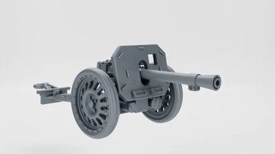 3D PRINTING VALLEY WWII German 8.8cm Raketenwerfer 43 Puppchen Various Scales Historical Wargaming