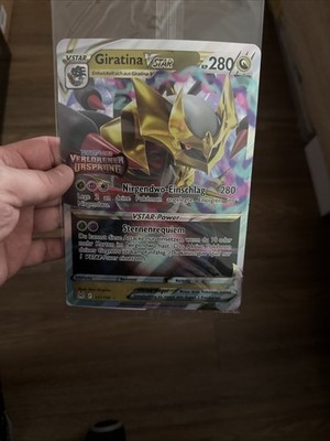 Pokemon Giratina V Star 131/196 Verlorener Ursprung  XXL Karte NEU 2022