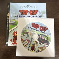 Top Cat and the Beverly Hills Cats (Blu-ray, 1988) no case