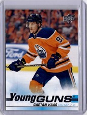 Gaetan Haas #232 Young Guns 2019-20 Upper Deck [M050]