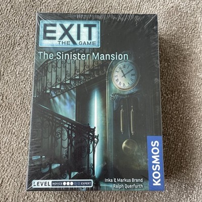 Exit The Game: The Sinister Mansion - KOSMOS - Neu & Sealed - Escape Room 2021