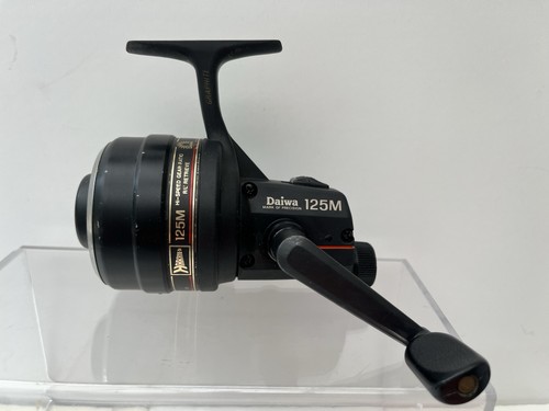 Vintage Daiwa Harrier 125m Closed Face Angelrolle Made In Japan