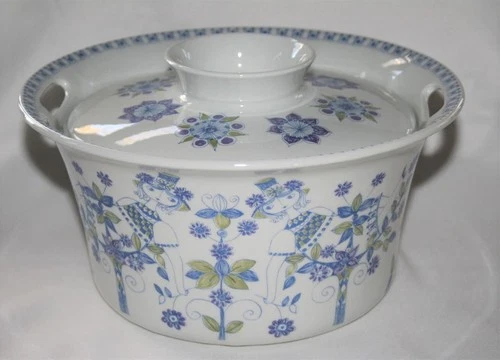 Figgjo Norway Lotte Turi 2 Qt. Round Covered Casserole *MINT* #2592