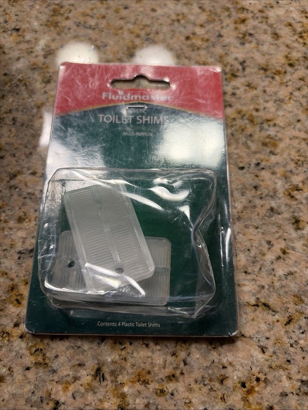 FluidMaster Plastic Toilet Shims (2-Pack)
