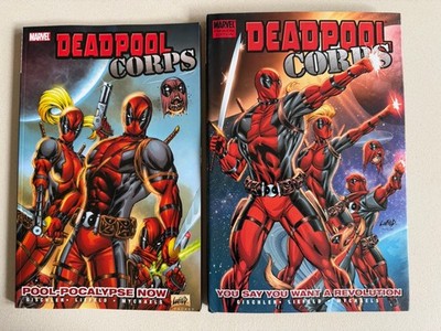 Marvel Deadpool Corps Lot Vol 1 Tpb Vol 2 HC Poolpocalypse Revolution Comics