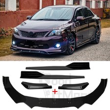 For Toyota Corolla Sedan Front Bumper Liprear Lipside Skirt Spoiler Body Kit For Toyota Corolla Sedan Front Bumper Liprear Lipside Skirt Spoiler Body Kit