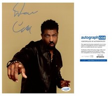 DEON COLE SIGNED BLACKISH GROWNISH ACTOR 8x10 PHOTO - ACOA COA