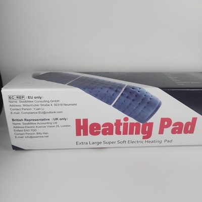 Vaaghanm Heating Pad For Back Extra Large 77x33 Electronic Heating, 6 Levels, 