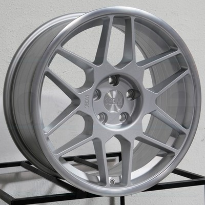 18x8.5 3SDM 0.09 5x100 35 Silver Wheels Rims Set(4) 73.1