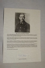  WW2 RAF Spitfire Pilot, Clive G. Hilken, POW, Autographed Bio
