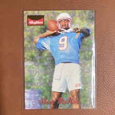 SkyBox 1995 Premium Steve McNair Rookie #161 Houston Oilers NFL Card
