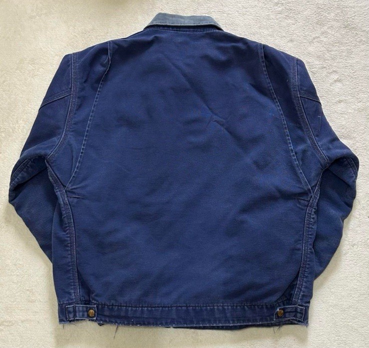 CarharttXStussy ネイビー Gジャン CarharttXStussy ネイビー Gジャン