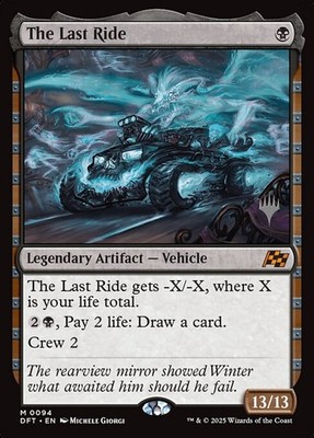MTG THE LAST RIDE EXC - DAS LETZTE RENNEN 94 - DFT PP - MAGIC