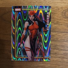 2026 Topps Chrome Marvel Elektra Raywave 116