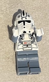 LEGO Star Wars: V-Wing Fighter (6205) W Clone Fighter Pilot And Manual COMPLETE