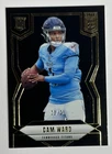 2025 Donruss Elite Football Black Cam Ward #101