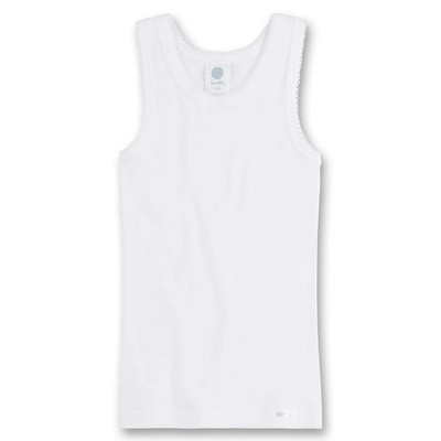 Sanetta girls undershirt 3 pack - shirt or Arms, Top, Organic Cotton, Plain...