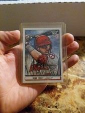 2021 Topps Big League Art Of The Game Mike Trout #ATG-MT