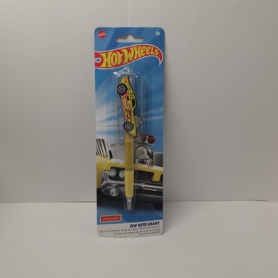 Hot Wheels Neuheit Kugelschreiber mit Anhänger Roger Dodger brandneu und versiegelt