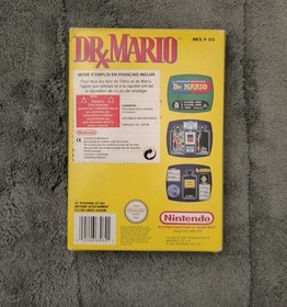 Dr.mario - Nintendo NES (Version Allemande/NOE) Complet