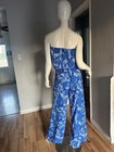 Lilly Pulitzer Blue Blue Fish Print Jumpsuit Size XS — photo 2