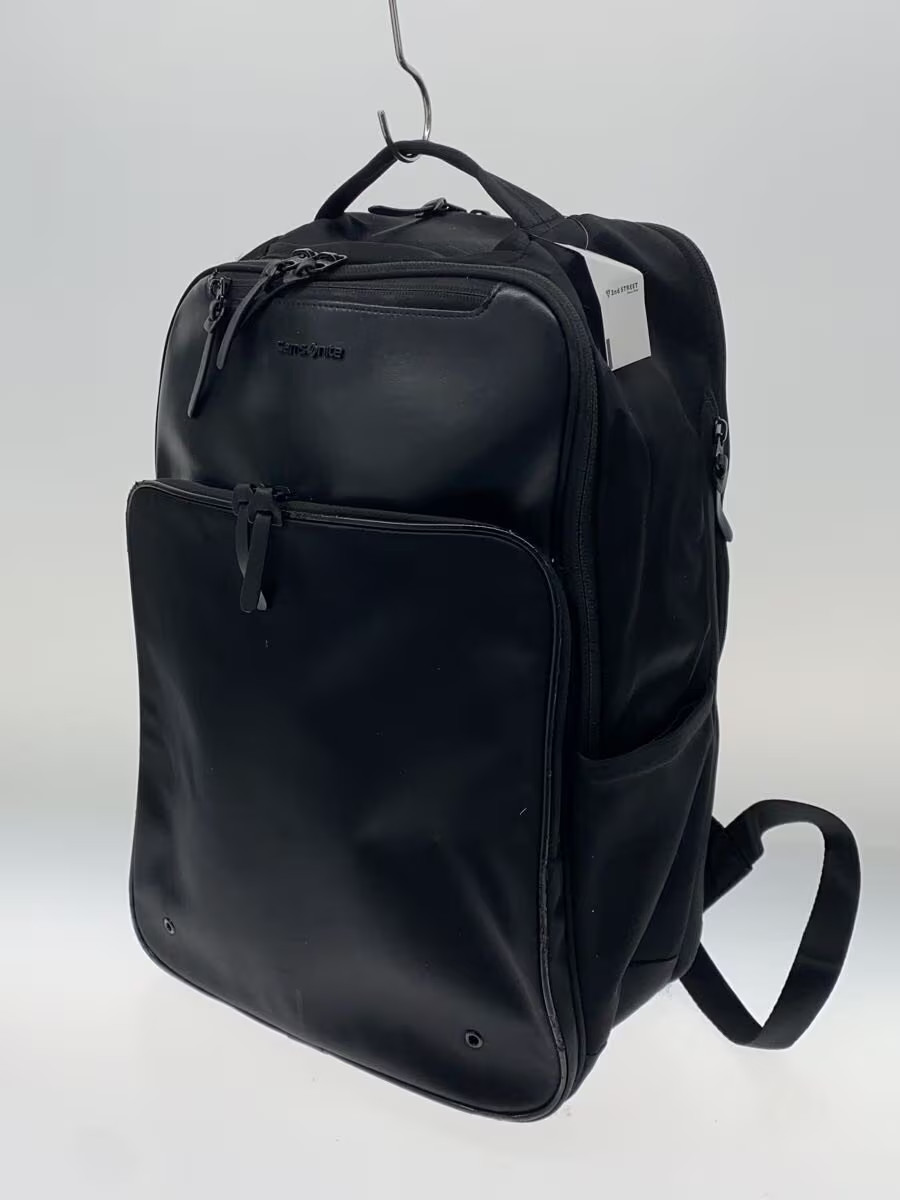 SAMSONITE Backpack, Polyester, Black, Piping Peel… - image 2