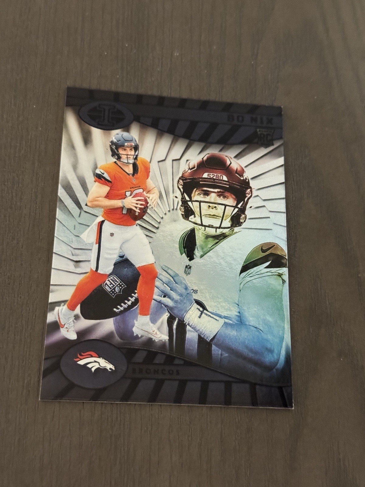 2024 Panini Illusions Retail #22 BO NIX Denver Broncos Football Card ROOKIE RC