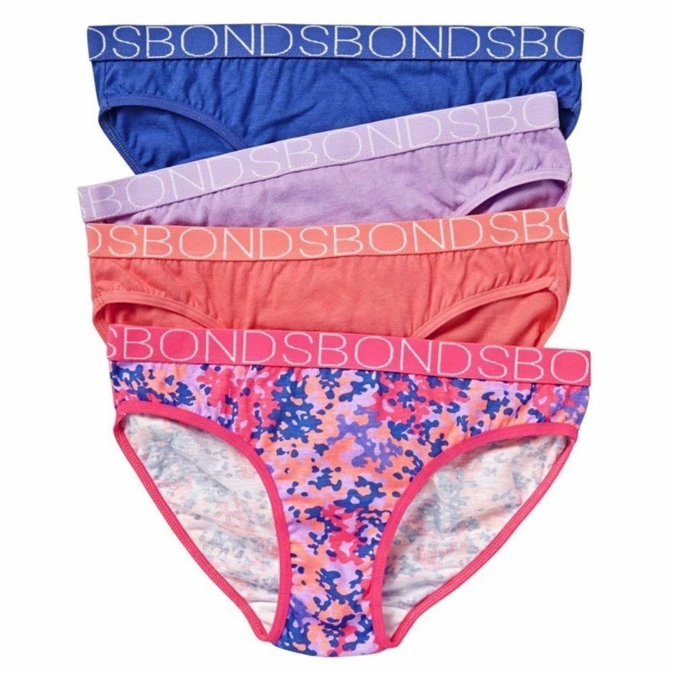 12 Pairs X Bonds Girls Underwear Kids Briefs Knickers Undies Assorted Colours - image 3 of 4