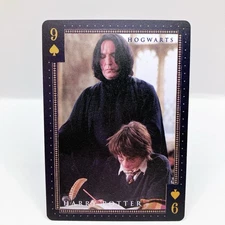 Harry Potter × Tully's Coffee Hogwarts Collaboration Playing Card 9 Spade Japan
