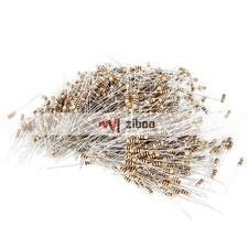 Image of 1000 Pcs Axial Lead Carbon Film Resistor 100 Ohm 5% Tolerance 1/4 Watt✦Kd *su