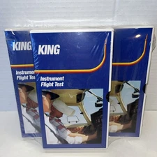 KING Instrument Rating Flight Test 3 VHS And Manual-New Sealed 