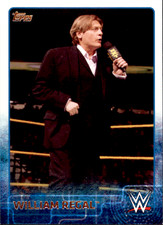 WILLIAM REGAL 2015 Topps WWE Base #84 Professional Wrestling Trading Card